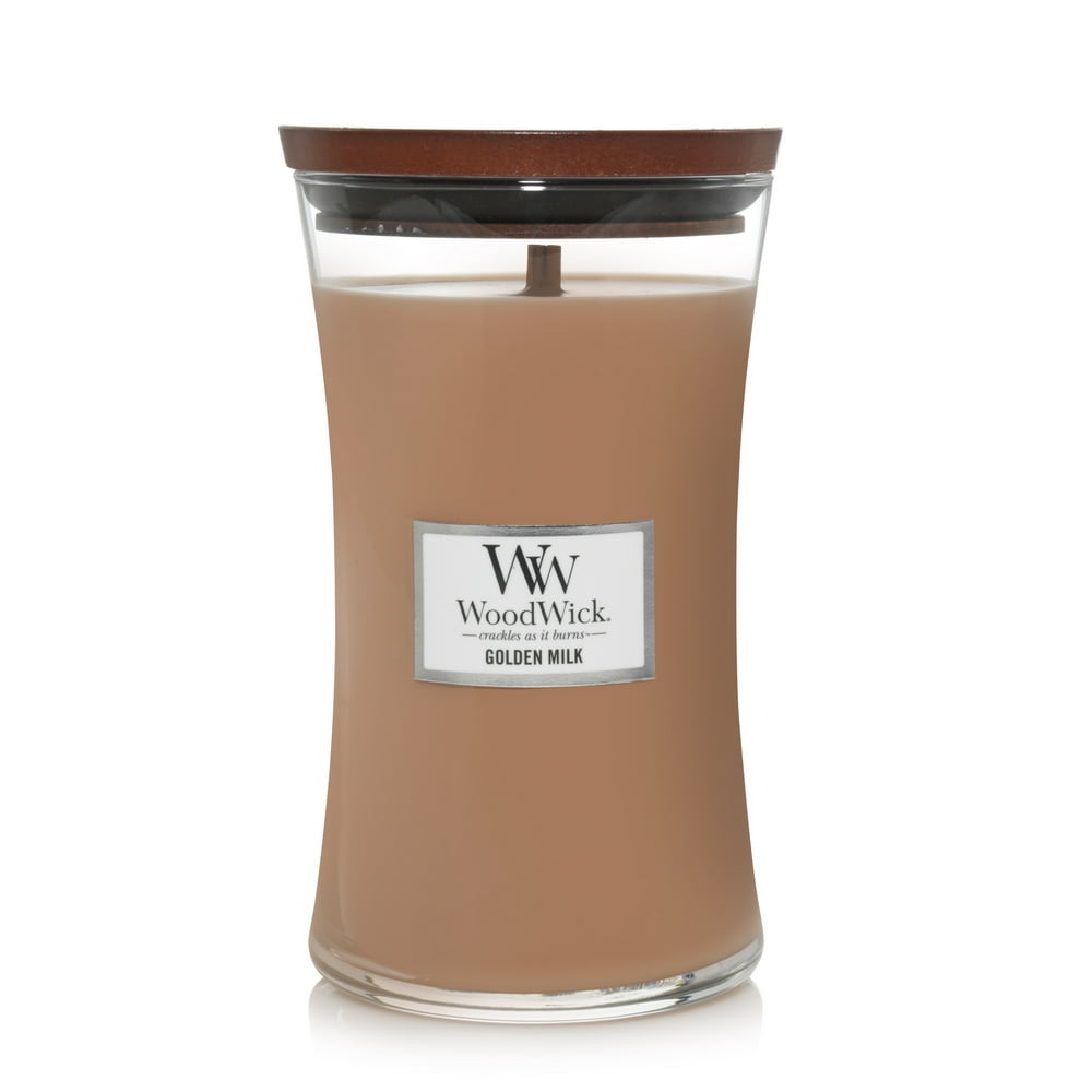 WoodWick® Golden Milk Large Hourglass Candle