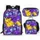 thumbnail image 1 of Mochila escolar con estampado de Pokémon de Anime a la moda, mochila para niños, bolso para bolígrafo o conjunto de tres piezas, 1 of 3