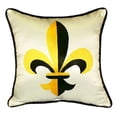 thumbnail image 2 of Betsy Drake ZP031 22 x 22 in. Fleur-De-Lis Extra Large Zippered Pillow, 2 of 4