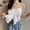 White, variant on Tie Front Tops For Women Cute Button Up Tops For Women Light Tank Tops For Women Dressy Tanks Causal Top Sleeveless Tops For Women Vacation Outfits For Women Stand Collar Shirt