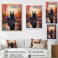 thumbnail image 4 of Designart "Bear In Fantastical Seclusion" Animals Bear Wall Art Prints, 4 of 7