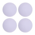 thumbnail image 1 of Uxcell 4Pack Door Stopper Wall Protector, 30mm/1" Purple Self Adhesive Bumper PVC Doorknob Buffer Guard for Home Office, 1 of 6