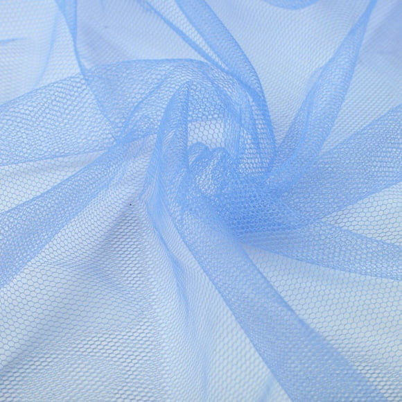 4 Corner Post Mosquito Net Canopy Bed Curtains,Mosquito Netting for Patio Indoor Outdoor Net (75x35x55", Blue)