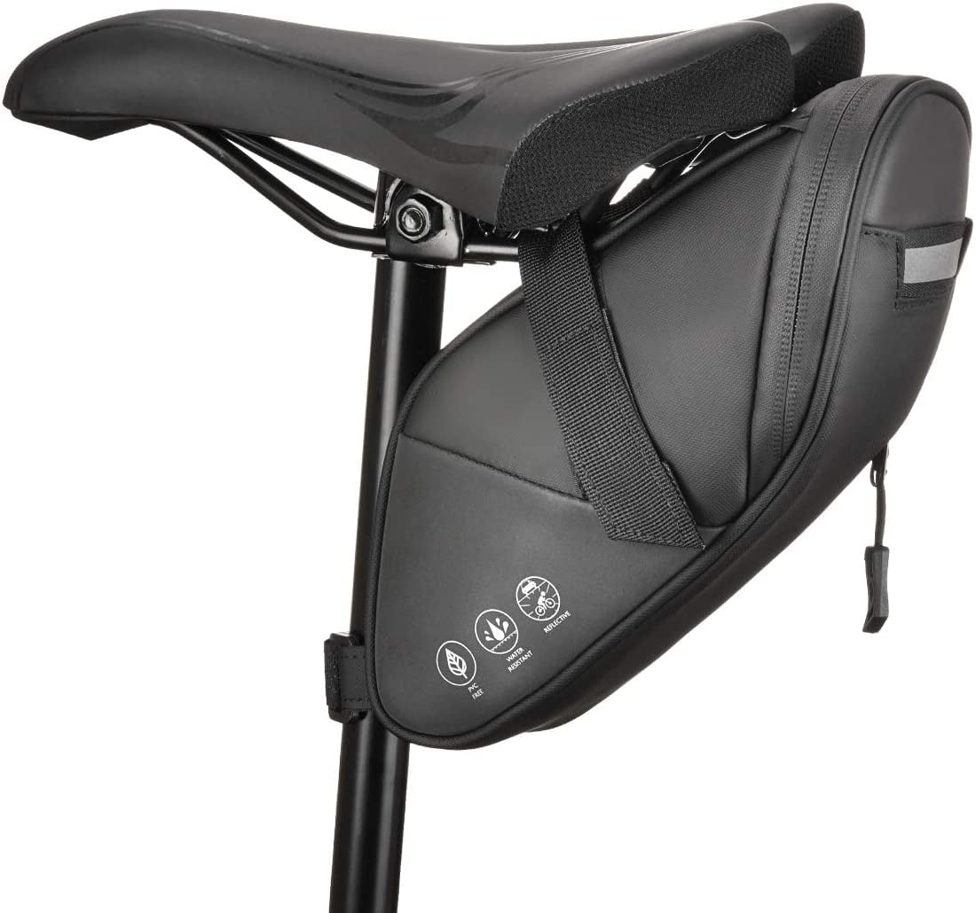 Bicycle saddlebags Bicycle saddlebag with reflective bicycle bags Tail