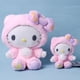 thumbnail image 1 of Coco Sanrio dibujos animados Kawali Kuromi Hello Kitty My Melody Cinnamoroll almohada juguetes de peluche muñecos de peluche suaves para niños regalos de cumpleaños, 1 of 4