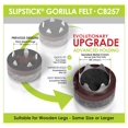 thumbnail image 3 of Juego de 8 protectores de suelo para muebles GorillaFelt (fieltro, 25 mm), 3 of 7