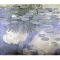 thumbnail image 2 of Monet, Claude 13x12 Gold Ornate Wood Framed with Double Matting Museum Art Print Titled - Water Lilies - Nymphaeas III, 2 of 4