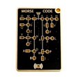 thumbnail image 2 of Morse Code Trainer Card Pro,Morse Code Gadget,Professional Pcb Style With Interactive Leds & Signal Buttons for Adult Morse Code Learning,Telegraph Practice & Encryption Training, 2 of 9