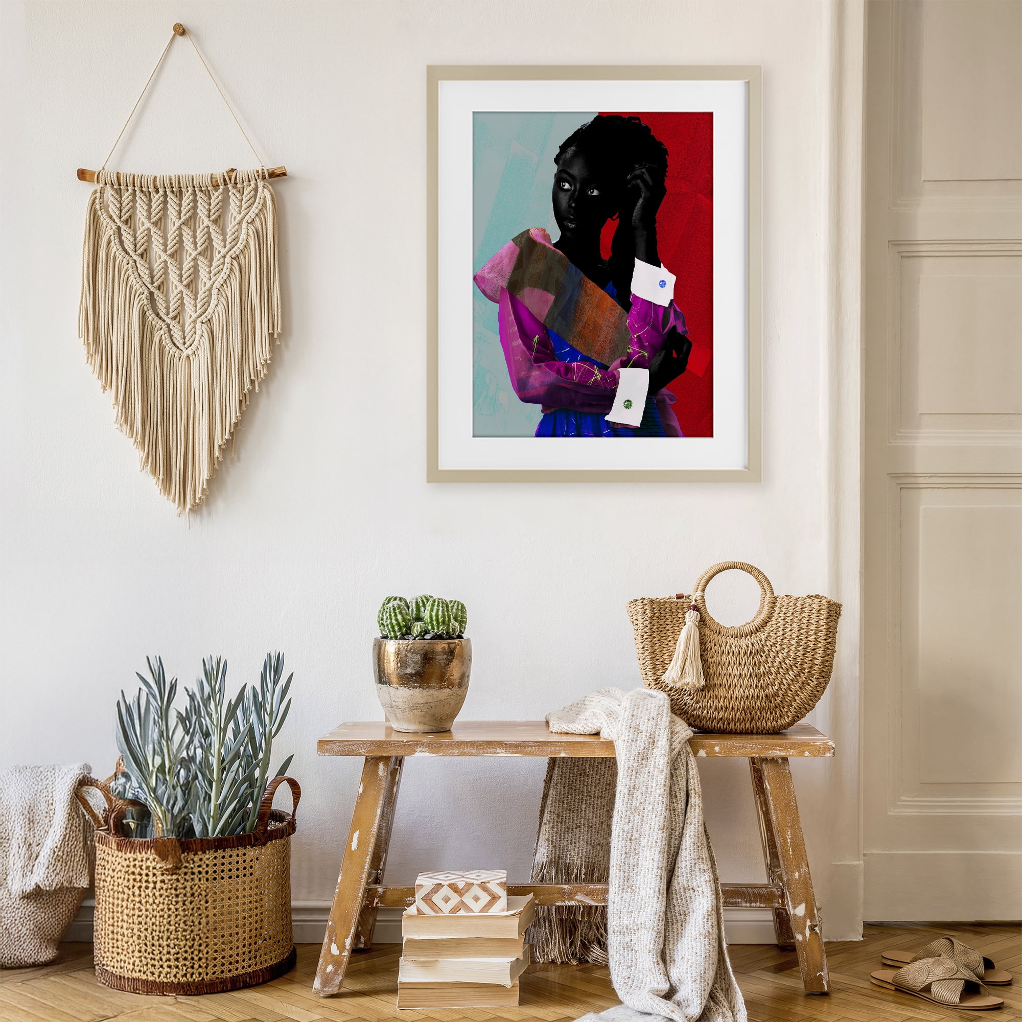 Stupell Industries New York Fashion Style Birch Framed Print Under Glass, design by NUMA Art