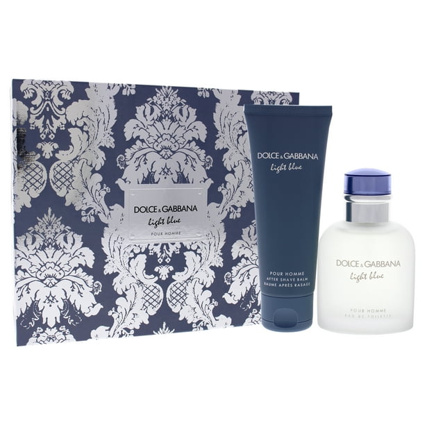 Dolce & Gabbana Light Blue Cologne Gift Set for Men, 2