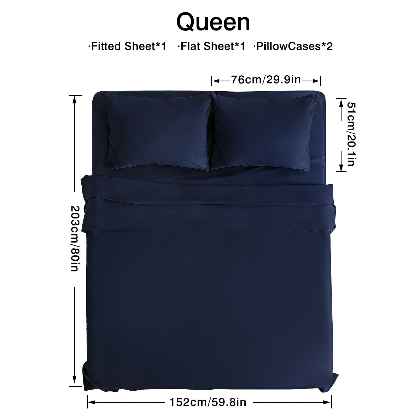 4Pcs Ultra-Soft 85g Sheet and Pillowcase Set, Soft Solid Color, Machine Washable, Suitable For All Seasons, Christmas Comfortable Bedding Set, Available For Single, Double, King, and Queen Beds