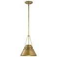thumbnail image 4 of Nuvo Lighting Adina 1 Light Small Pendant - Natural Brass Finish - Natural Brass, 4 of 16