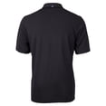 thumbnail image 3 of Men's Cutter & Buck Black Detroit Lions  Virtue Eco Pique Tile Print Recycled Polo, 3 of 3