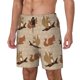 thumbnail image 1 of Fotbe Squirrel nut backgrounds Traje de Baño para Hombre – Shorts de Natación de Secado Rápido con Forro y Bolsillos-Medium, 1 of 6