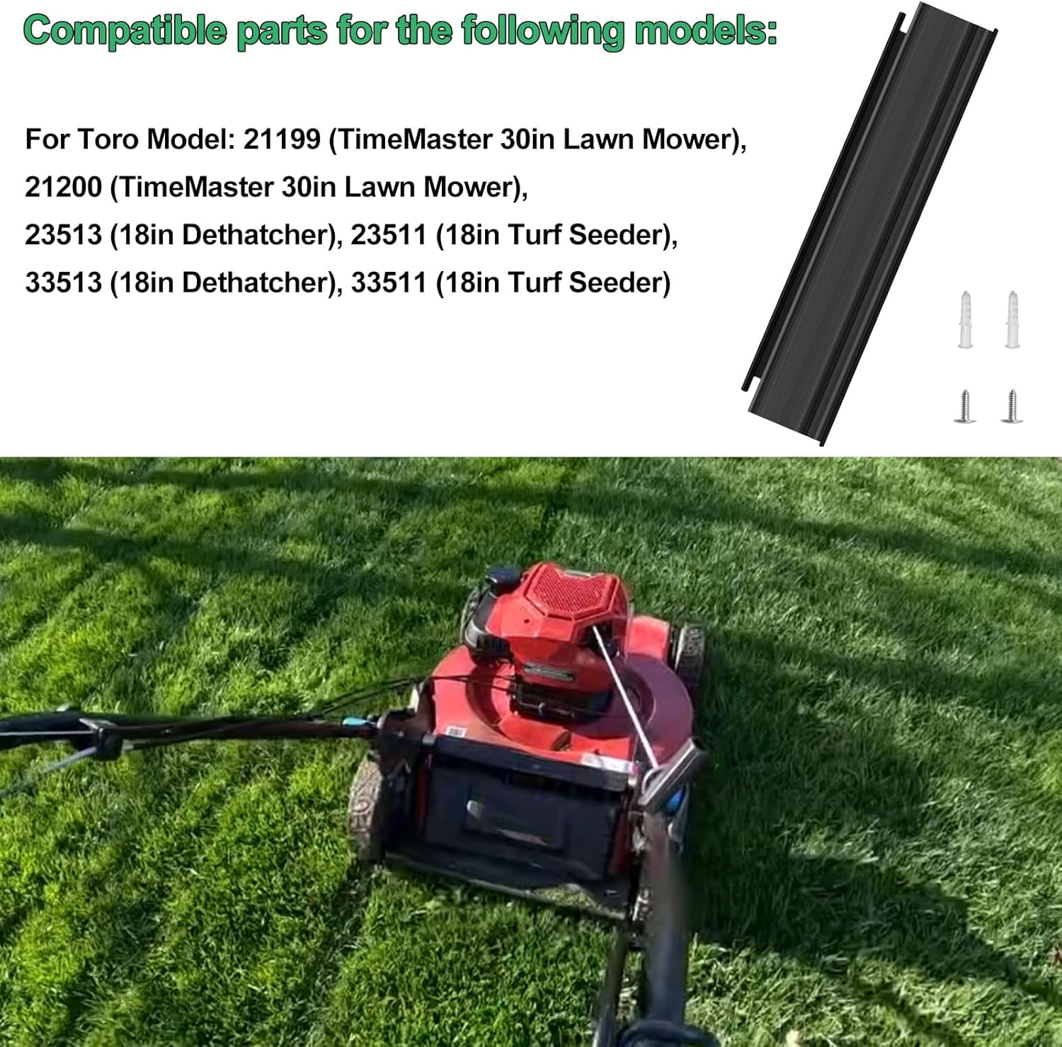 Toro Belt 119 8820 Toro Lawnmower Shield Trailing 120-6241 Toro