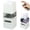 B, variant on 4 in 1 Travel Dispenser, 4 Pack Travel Bottles for Toiletries, Leak Proof Travel Size Containers, Portable Containers for Shampoo Lotion Conditioner Cream (60 ML, Square, Pink)