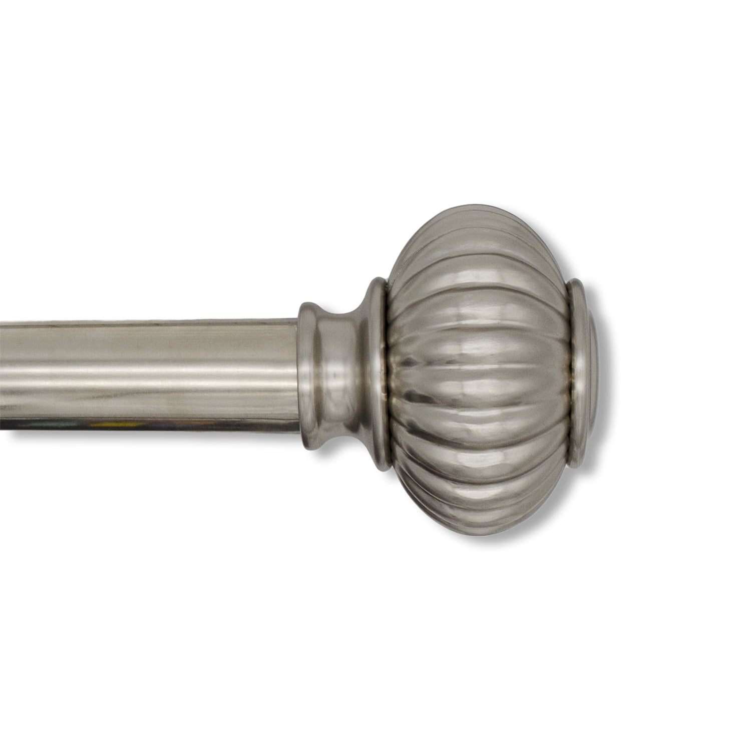 Better Homes & Gardens 1", Plated Brushed Nickel Knob, 120" to 180