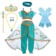 thumbnail image 1 of Disfraz de princesa árabe de Disney Jasmine para niña, vestido de bombardeo de Halloween, ropa de Cosplay para niños, cumpleaños ix zhangmengya unisex, 1 of 2