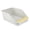 Grey-yellow, variant on Yellow Large Cat Litter Box Low Entry High Sides for Indoor Cats