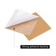 thumbnail image 3 of 80pcs Self Adhesive Cork Coasters 3.9"x 3.9"x 0.04" Cork Mats Cork Tiles Cork Backing Sheets, Square, 3 of 5