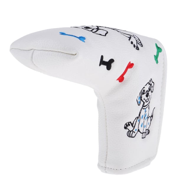 Cubierta de golf Putter DYNWAVEMX PU Gruesa Impermeable Liviana Accesorios Perro bnco