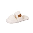 thumbnail image 6 of CHUMUD Women's Fuzzy Open-toe Slippers Soft Comfy Memory Foam Indoor House Shoes Washable Bedroom Shoes, 6 of 9