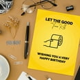 thumbnail image 5 of Koyal Wholesale Happy Birthday Quarantine Jumbo Card, Let The Good Times Roll, Wishing You A Very Happy Birthday, 5 of 5