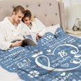 thumbnail image 5 of DALIHUA 21st Birthday Blanket 21 Year Old Birthday Gifts Ideas 21st Birthday Decorations Best 21st Birthday Blanket Gifts for Girls Daughter Friends Bestie Sister 50x60inches, 5 of 5
