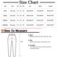thumbnail image 3 of Enjoytime Womens Pants Casual Floral Printed Elastic Waist Fitted Leggings Loungewear Homewear Comfy Warm Plus Size Women's Pants, 3 of 3