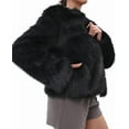 thumbnail image 2 of Amazhiyu Women's Faux Fur Zip Up Jacket Pockets Long Sleeve Winter Coat, 2 of 6