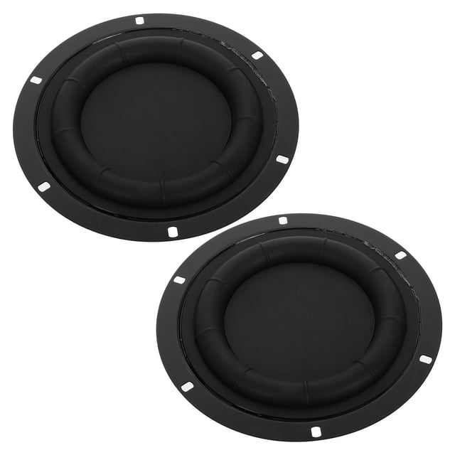 Hytrove 2Ud Membrana De Goma Para Reparación De Woofer Con Radiador Pasivo Redondo Mejorado Para Audio