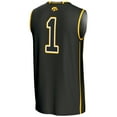 thumbnail image 3 of Unisex GameDay Greats #1 Black Iowa Hawkeyes Lightweight Basketball Jersey, 3 of 4