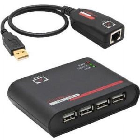 UPC: 0722301541586 | USB 2.0 EXTENDER KIT 4PORT HUB TO 160FT/50MS