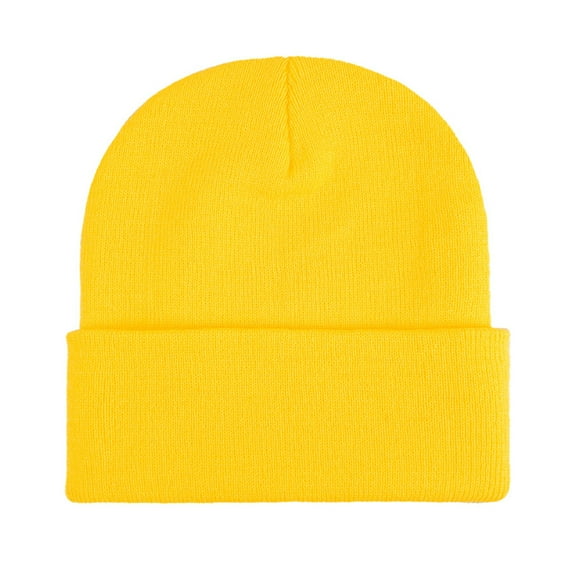 Unisex winter beanie solid color knitted hat Fisherman Outdoor Cold Proof earmuffs warm hat