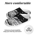 thumbnail image 6 of Fotbe Cosmic Landscape Celestial Art Pattern Women's Fuzzy Curly Fur Memory Foam Loafer Slippers Indoor Outdoor Slippers Winter Home Shoes-44/45, 6 of 7