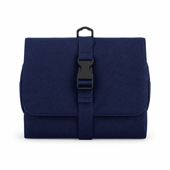 Hanging Toiletry Bag with Hook, Foldable Travel Cosmetic Organizer Bag, Large Capacity Waterproof Oxford Fabric Wash Bag for Men and Women,Multi-Compartment Bathroom Storage Case for Travel