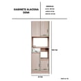 thumbnail image 5 of Despensero de Cocina, Mueble de Almacenamiento Multiusos, Organizador Diseño Minimalista., 5 of 5