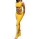 thumbnail image 1 of Txlixc Vestido de mujer vestido de cuello redondo + vestido corto Txlixc moda, 1 of 3