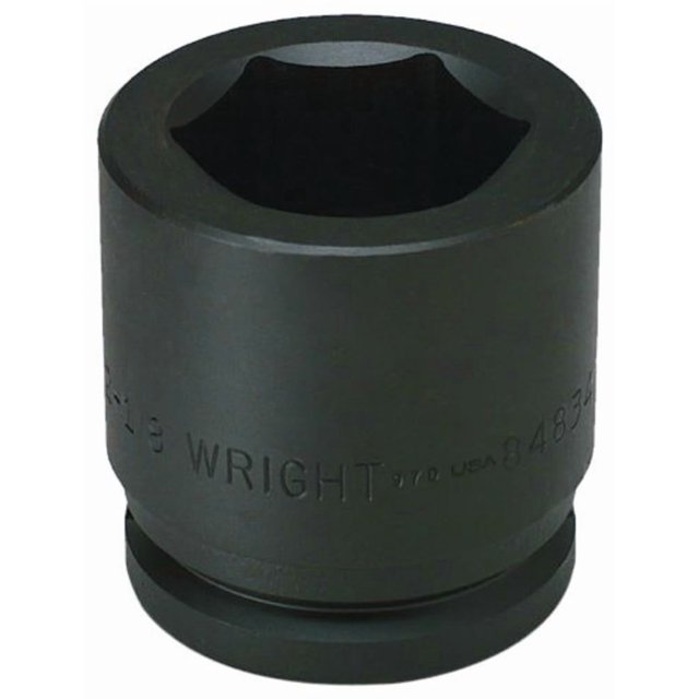 Wright Tool 848-48MM 48MM Prise d'Impact Métrique Standard 6 Points, Noir