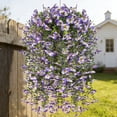 thumbnail image 6 of ZTTD 1-Pack Outdoor Faux Plant, 69-Flowered Large Morning Glory, Uv-Resistant Artificial Morning Glory,Perfect for Outdoor Decoration in All Seasons Such as Porches and Gardens, 6 of 8