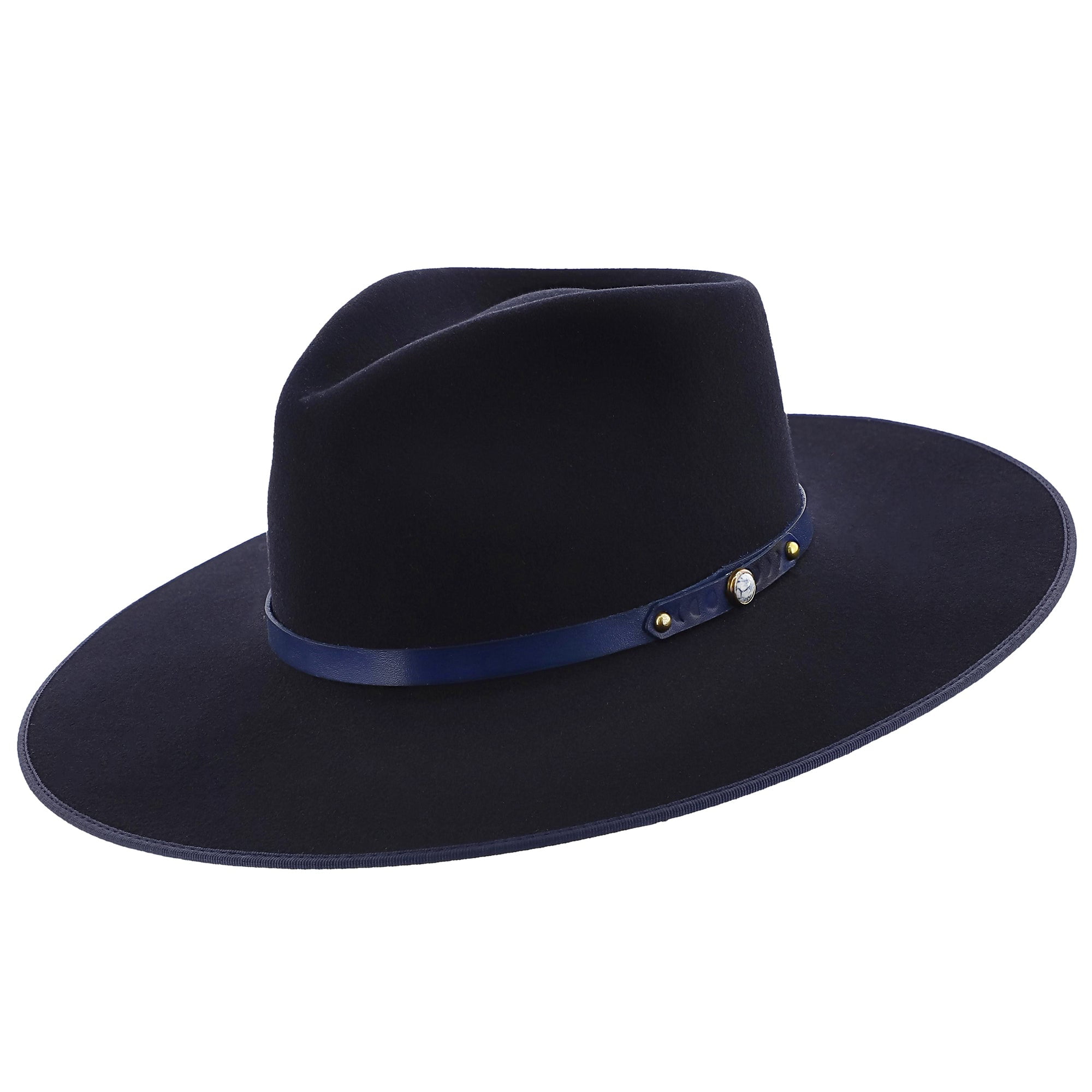 Night Sky B Stetson Wool Felt Fedora Hat