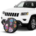 thumbnail image 2 of Kdxio Rainbow Unicorn And Cat Icecream for Tire Cover Wheel Protectors Tyre Covers Weatherproof Wheel Covers Universal Fit for Trailer Rv SUV Truck Camper Travel Trailers 15 inch, 2 of 8