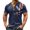 Navy, variant on Men's Independence Day Flag Print T-Shirt, Oversized Casual Short Sleeve Top for Festive Events and Daily Wear ,Navy XL