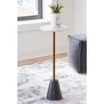 thumbnail image 2 of Signature Design by Ashley Contemporary Caramont Accent Table  Black/White/Gold Finish, 2 of 5