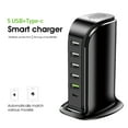 thumbnail image 4 of YUNAFFT USB Charger Block with Type C, 6-Port Chargers for Multiple Devices, USB Charging Hub, Charger Station Total 60W for Phone/Tablet/Gaming, Wall Charger Adapter Compact&Portable, 4 of 6