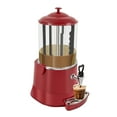 thumbnail image 5 of Miumaeov 10 L Commercial Hot Chocolate Dispenser Hot Beverage Warmer Hot Chocolate Maker Machine Hot Drinks Pot 110V 400W Electric Chocolate Heater with Adjustable Temperature 86-194 °F Red, 5 of 15