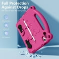 thumbnail image 2 of GEAK Kids Case Compatible With iPad 10th Generation Case & iPad (A16) 11th Generation Case, with Shoulder Strap, 2 of 7