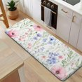 thumbnail image 5 of Pioneer Flower Floral Print Pattern Kitchen Rug Mat,Kitchen Runner Rugs Non Skid Washable,Decorative Kitchen Floor Mats for Kitchen,Sink,Laundry,17"x47.2", 5 of 7