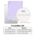 thumbnail image 2 of JETech Case for iPad 10.2 Inch 2021/2020/2019 (9th/8th/7th) Model with Pencil Holder, Slim Tablet Cover with Soft TPU Back, Auto Wake/Sleep (Light Purple), 2 of 8
