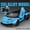 SVJ63 Blue, variant on 1:32 Scale Modern Supercar Diecast Car Model, Alloy Metal Mini Race Vehicle with Openable Doors, Engine Sound & Flashing Light, Pull Back Toy Car, Fashion Desktop Ornament